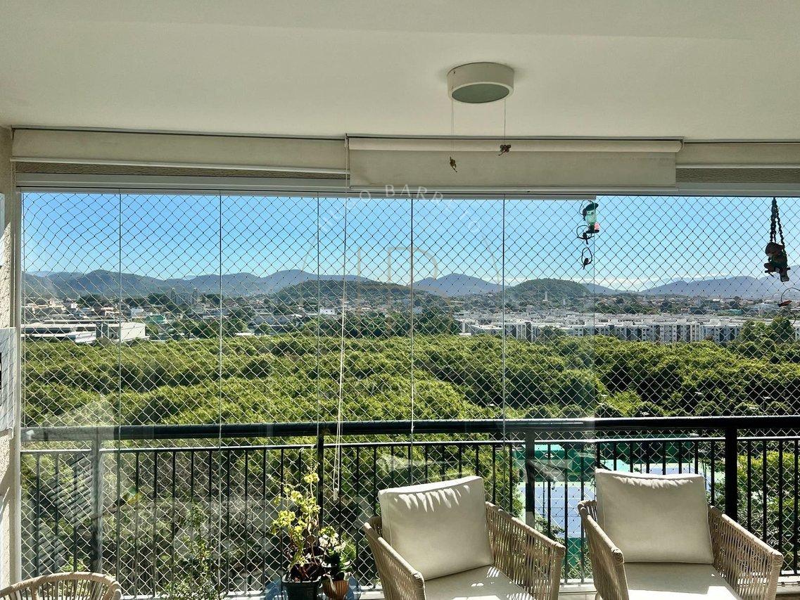 Apartamento Com 4 Quartos Sendo 3 Suítes Com 3 Banheiros e Com 3 Vagas - C.Jardim Majestic Av. Vice Pres. José Alencar, 1455 - Barra Olímpica Rio de Janeiro - 