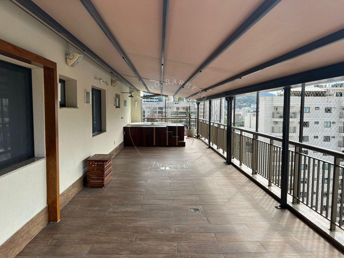 Cobertura Linear Com 4 Suítes Alto Padrão em Botafogo - Rio De Janeiro Rua Arnaldo Quintela  Rio de Janeiro - 