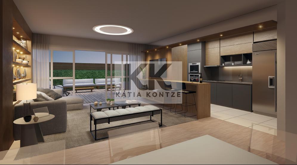 Apartamento Villa Moinhos 1 suíte 77m² Miguel Tostes Porto Alegre - 