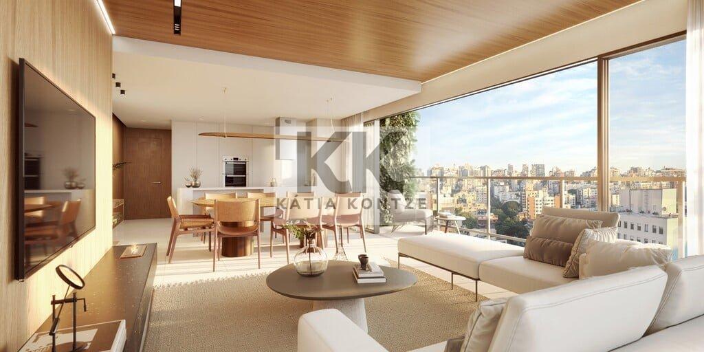 Apartamento Cândido 222 3 suítes 120m² Cândido Silveira Porto Alegre - 