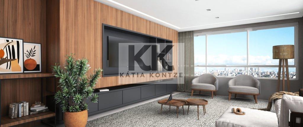 Apartamento Americano 3 suítes 136m² Almirante Abreu Porto Alegre - 