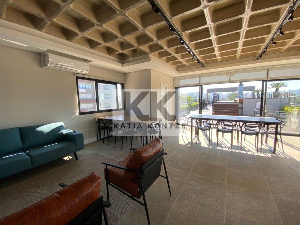 Apartamento The Park Apto POA7956 1 dormitório 30m² João Pessoa Porto Alegre - 