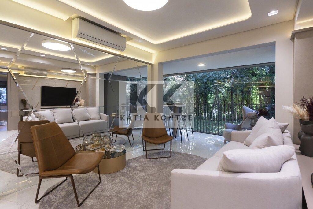 Apartamento Arbo Residences 106.2m² 3D Luzitana Porto Alegre - Living