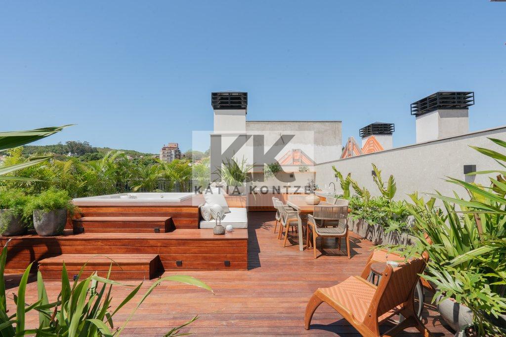 Cobertura Horizontal Villa Arbo 4 suítes 179m² Doutor Mário Totta  Porto Alegre - 