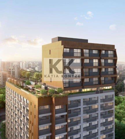 Garden Skyline Parque Moinhos 46.28m² 1D Casemiro de Abreu Porto Alegre - Voo de passaro