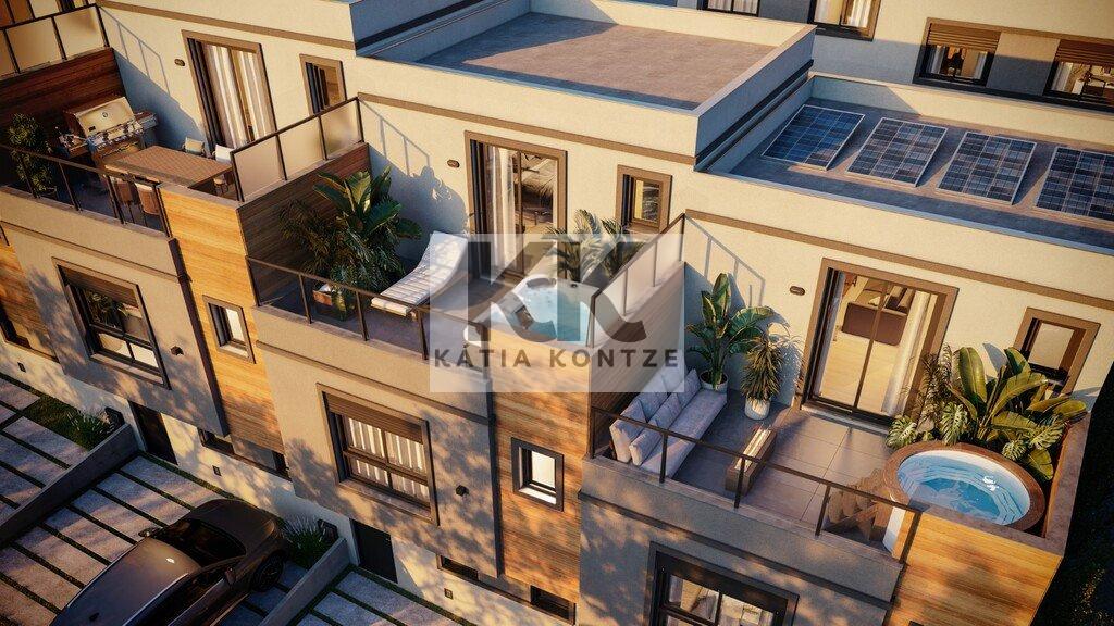 Casa em Condomínio Orygem Residence Club - Fase 1 150m² 2D Engenheiro Ludolfo Boehl Porto Alegre - Fachada