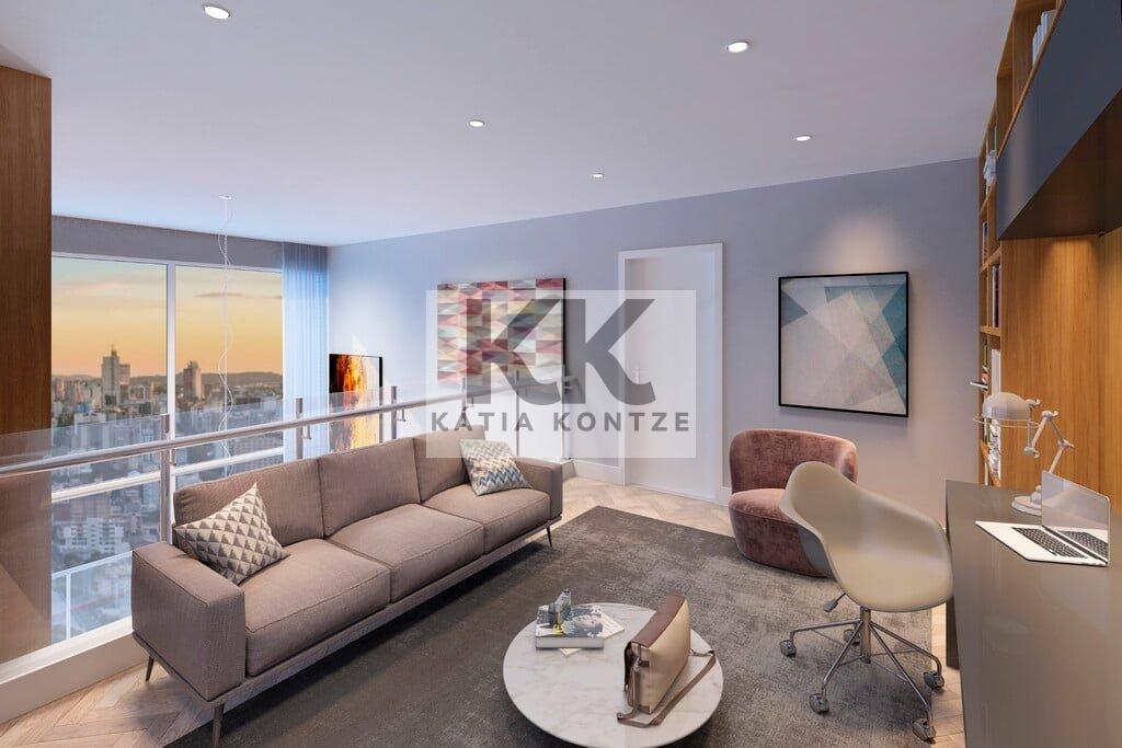 Apartamento DUOS 182.37m² 3D Alceu Wamosy Porto Alegre - 