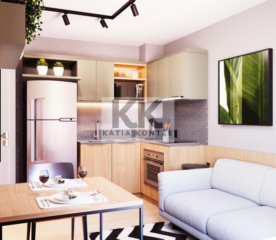 Apartamento Mural Bom Fim 1 suíte 42m² Garibaldi Porto Alegre - Living
