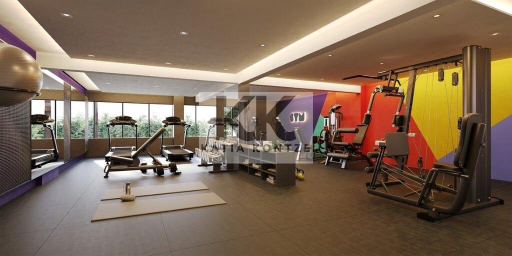 Apartamento Mural Bom Fim 1 suíte 42m² Garibaldi Porto Alegre - Fitness