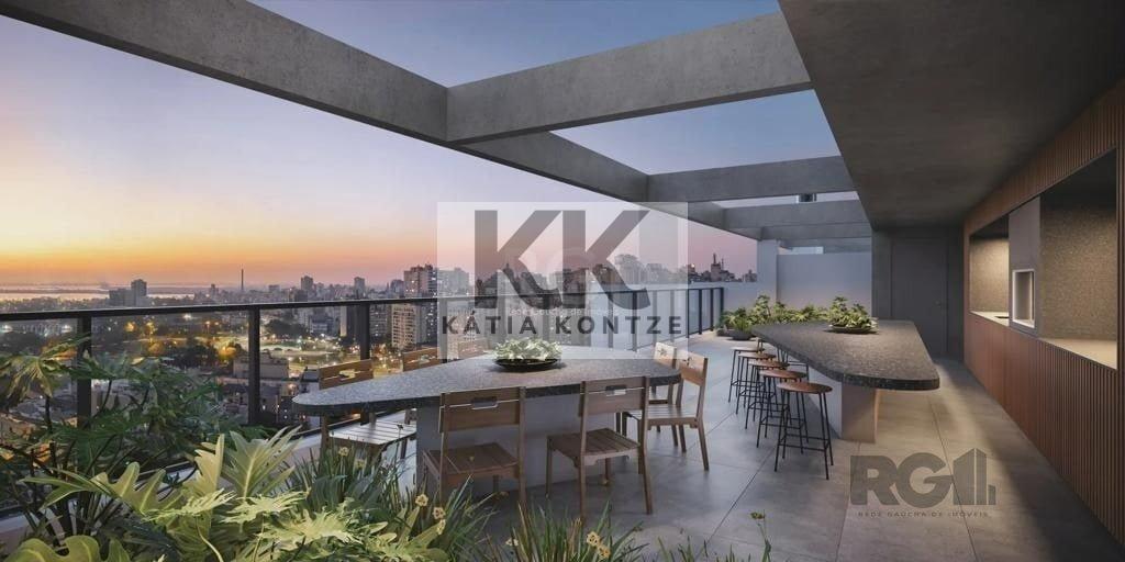 Apartamento Seen Menino Deus Apto CA56360719 98m² 3D Marcilio Dias Porto Alegre - 