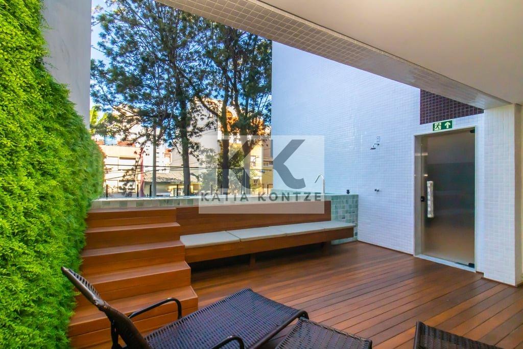 Apartamento Ubah Bela Vista 107m² 3D Barão de Ubá Porto Alegre - Varanda