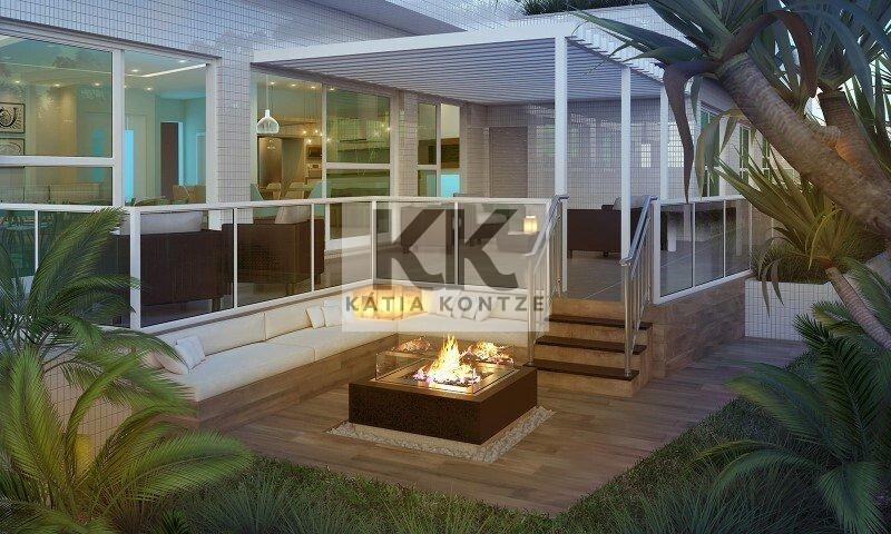 Apartamento DUOS 182.37m² 3D Alceu Wamosy Porto Alegre - 