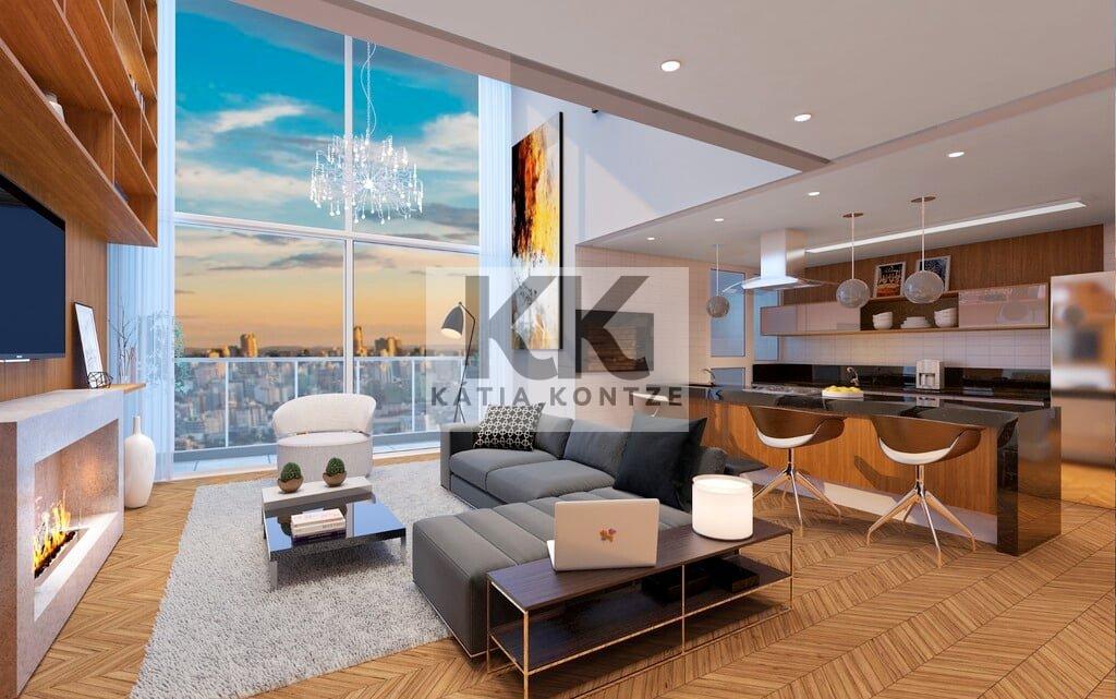 Apartamento DUOS 182.37m² 3D Alceu Wamosy Porto Alegre - 
