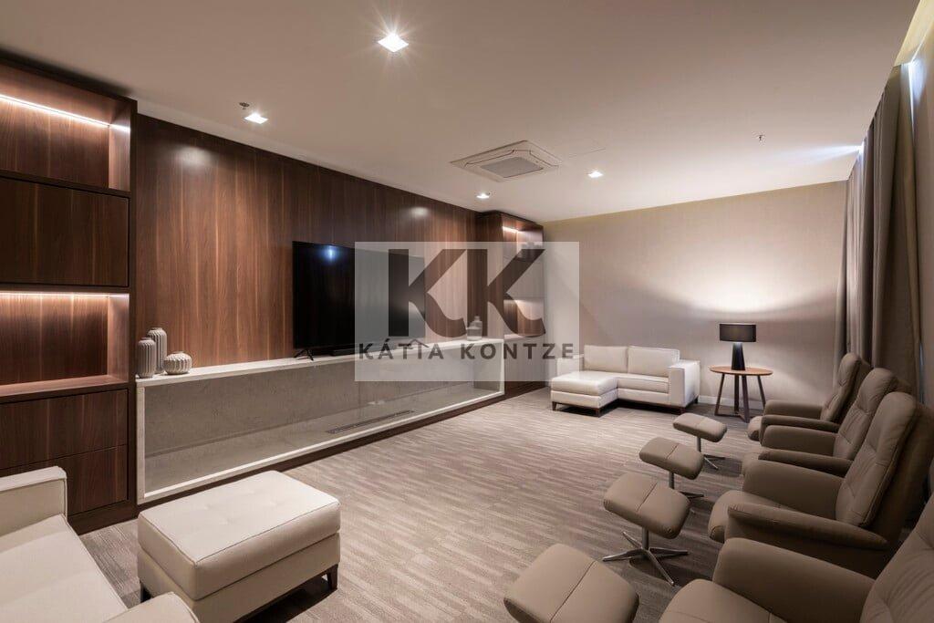 Studio Vintage Senior Residence 37.08m² 1D Lageado Porto Alegre - Espaco home theater