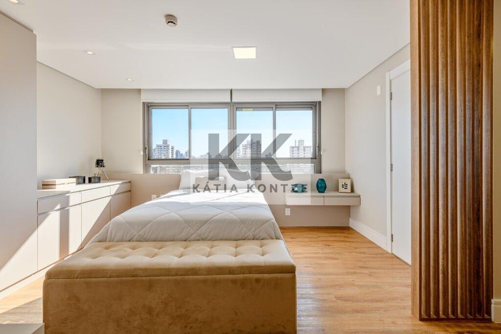 Studio Vintage Senior Residence 37.08m² 1D Lageado Porto Alegre - Dormitorio - apartamento 508