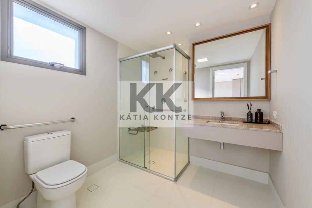 Studio Vintage Senior Residence 37.08m² 1D Lageado Porto Alegre - Banheiro - apartamento 508