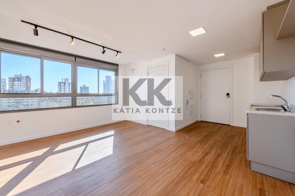 Studio Vintage Senior Residence 37.08m² 1D Lageado Porto Alegre - Living - apartamento 506