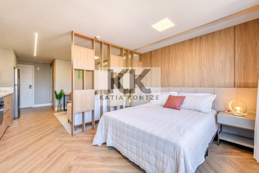 Studio Vintage Senior Residence 37.08m² 1D Lageado Porto Alegre - Dormitorio - apartamento 706