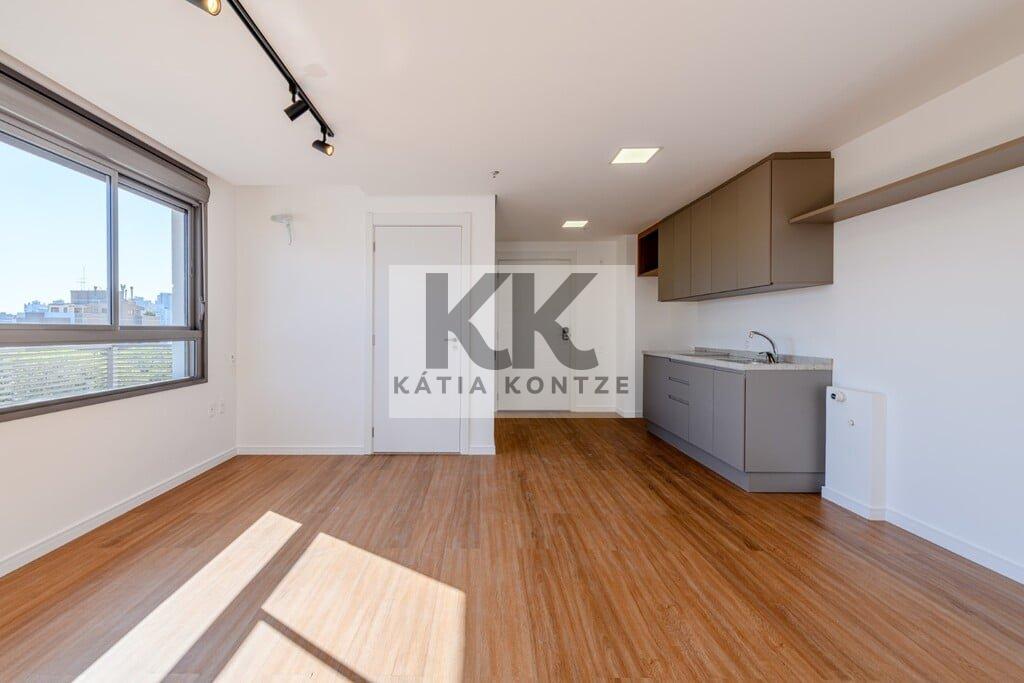 Studio Vintage Senior Residence 42.82m² 1D Lageado Porto Alegre - Living - apartamento 506