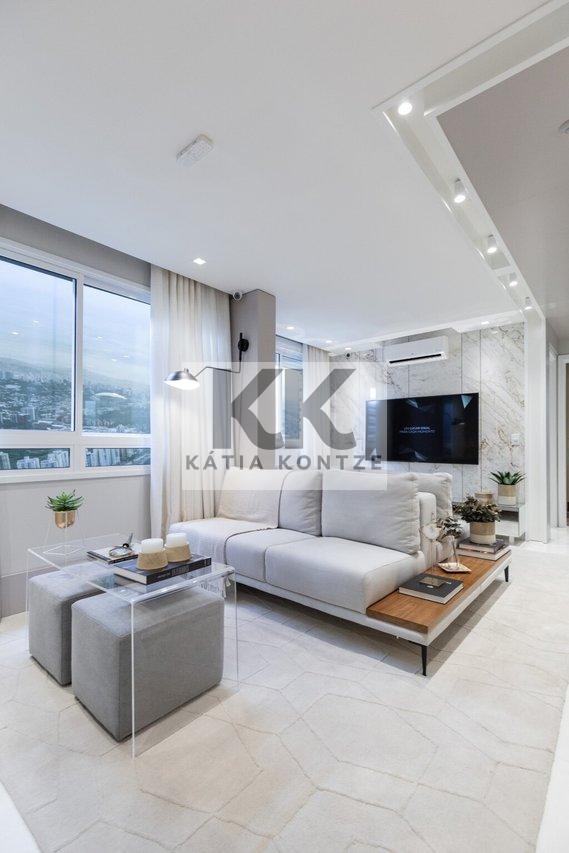 Apartamento Prime Altos do Germânia 56.26m² 2D Sapé Porto Alegre - Living
