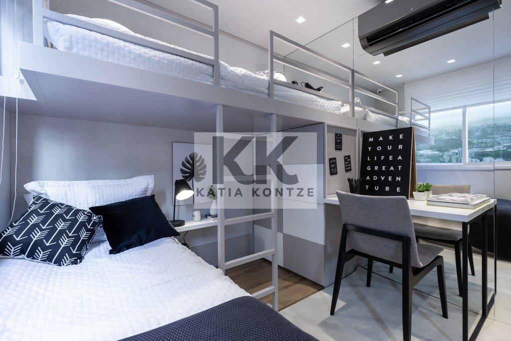 Apartamento Prime Altos do Germânia 56.26m² 2D Sapé Porto Alegre - Dormitorio