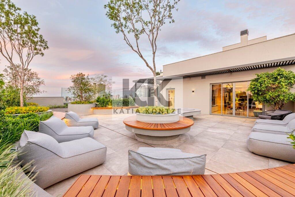 Apartamento The Arch 44.97m² 1D Silva Jardim Porto Alegre - Fireplace