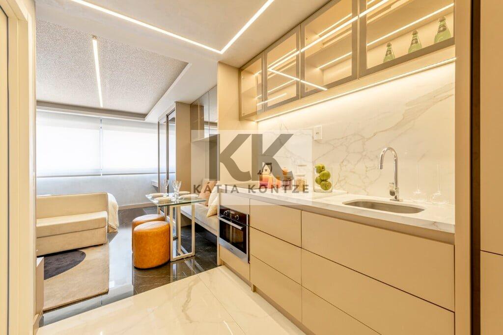 Apartamento The Arch 69.93m² 2D Silva Jardim Porto Alegre - Cozinha