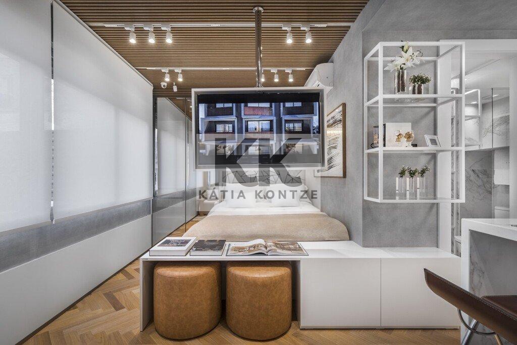 Studio JP Redenção 24.96m² 1D João Pessoa Porto Alegre - Living - decorado