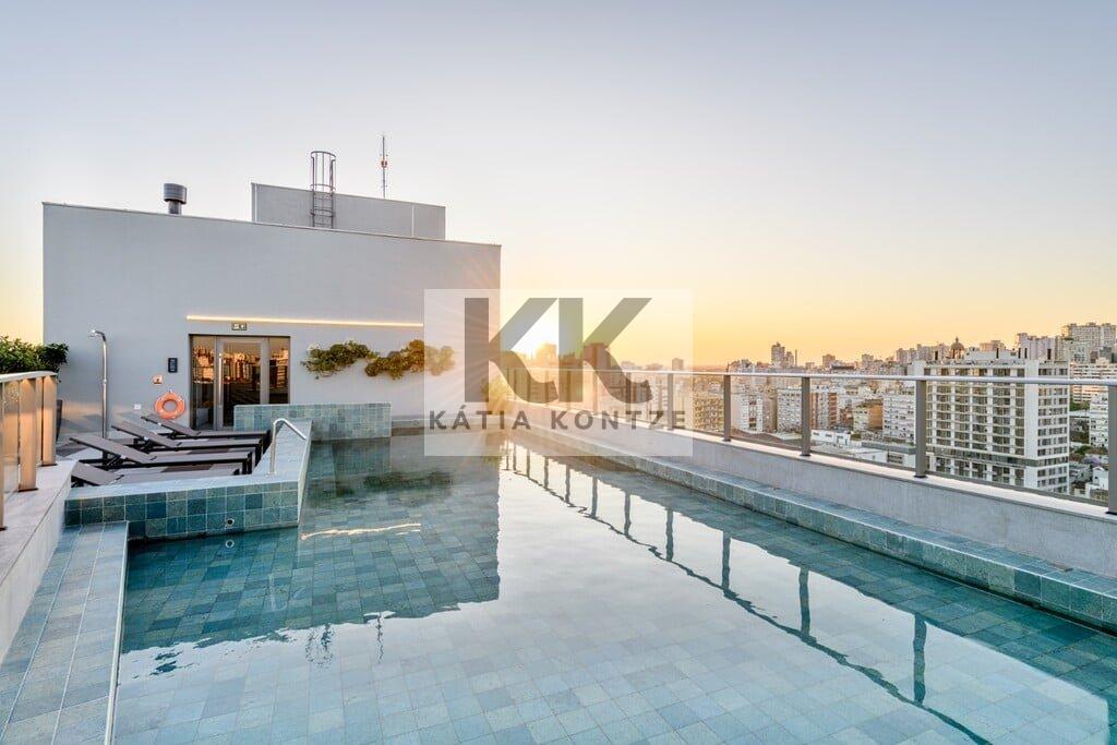 Studio JP Redenção 24.96m² 1D João Pessoa Porto Alegre - Piscina