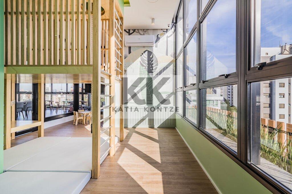 Apartamento Z800 123.97m² 3D Tito Lívio Zambecari Porto Alegre - Espaco kids