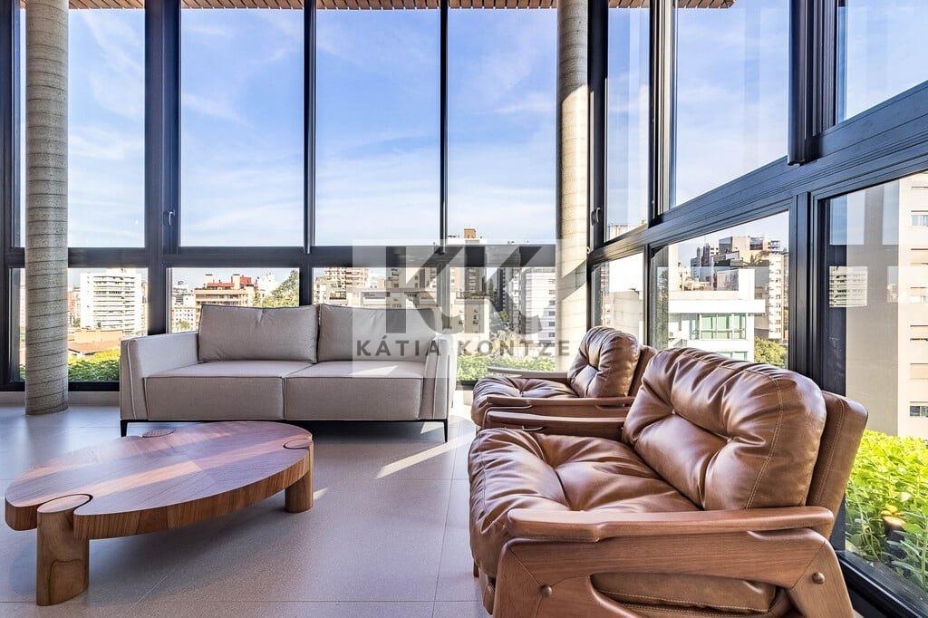 Apartamento Z800 123.97m² 3D Tito Lívio Zambecari Porto Alegre - Espaco gourmet