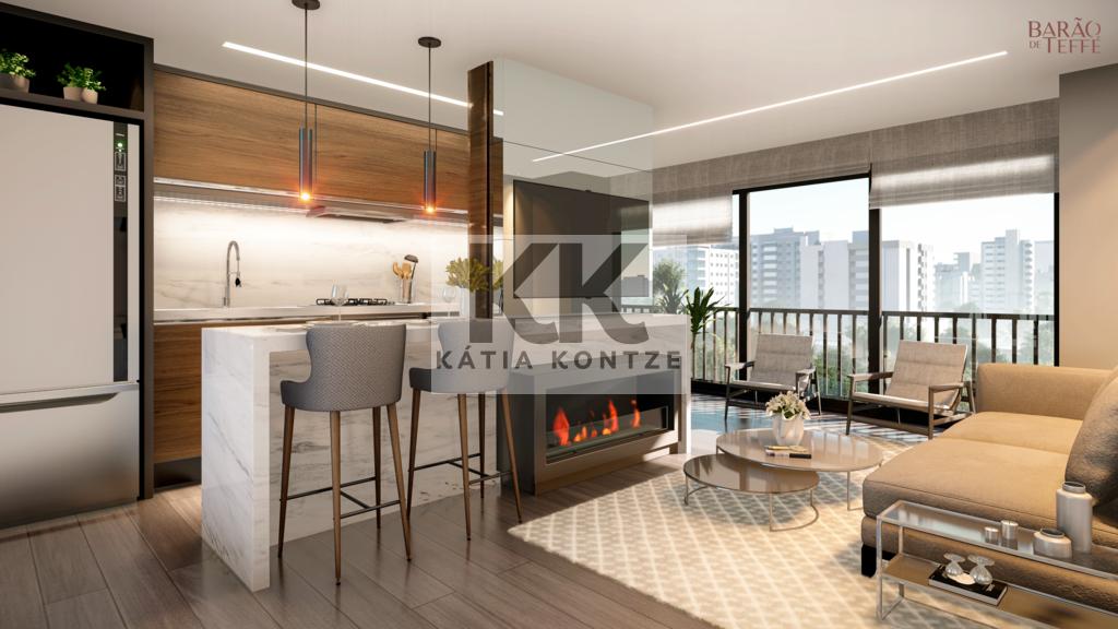 Garden Barão de Teffé 1 suíte 157m² Barão de Teffe Porto Alegre - 