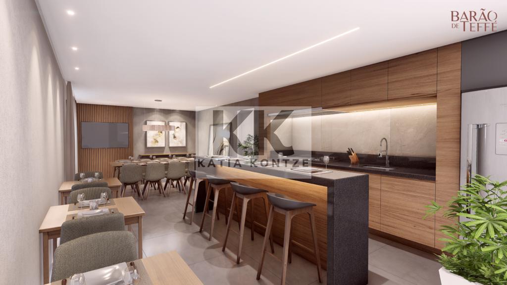 Garden Barão de Teffé 1 suíte 157m² Barão de Teffe Porto Alegre - 