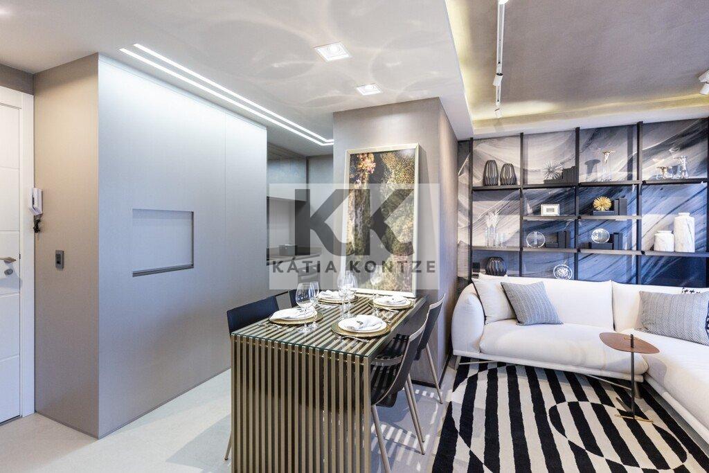 Studio NY 205 43.13m² 1D Nova York Porto Alegre - Living