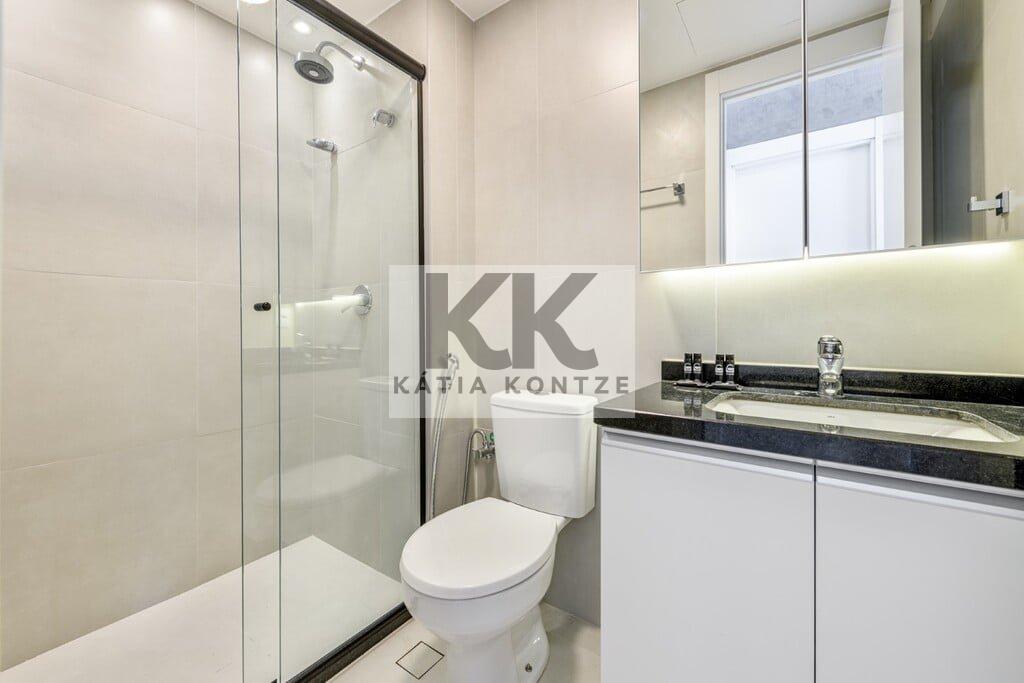 Studio NY 205 43.13m² 1D Nova York Porto Alegre - Banheiro