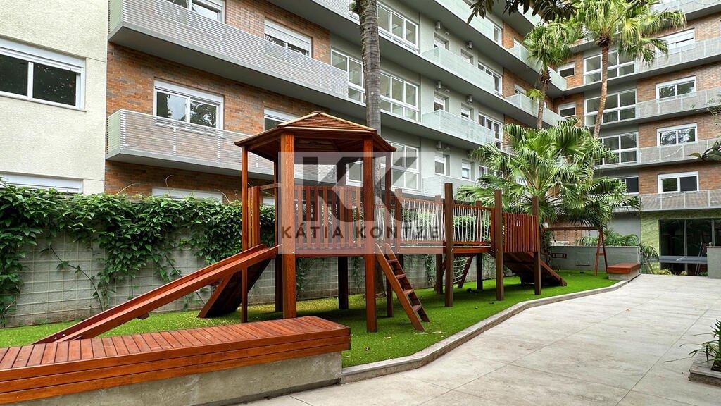 Apartamento Villa Moinhos 1 suíte 55m² Miguel Tostes Porto Alegre - Playground