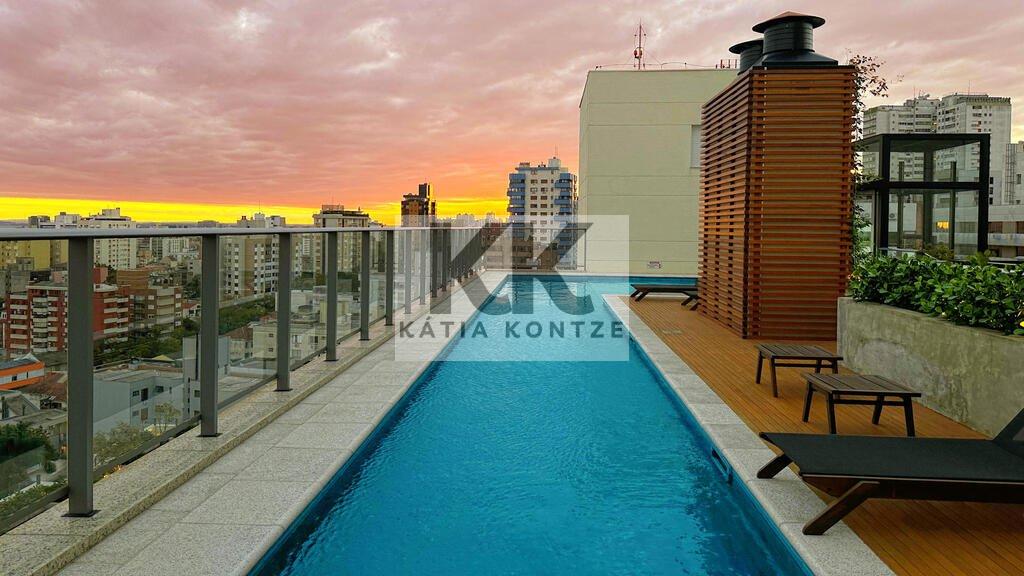 Apartamento Villa Moinhos 1 suíte 55m² Miguel Tostes Porto Alegre - Piscina