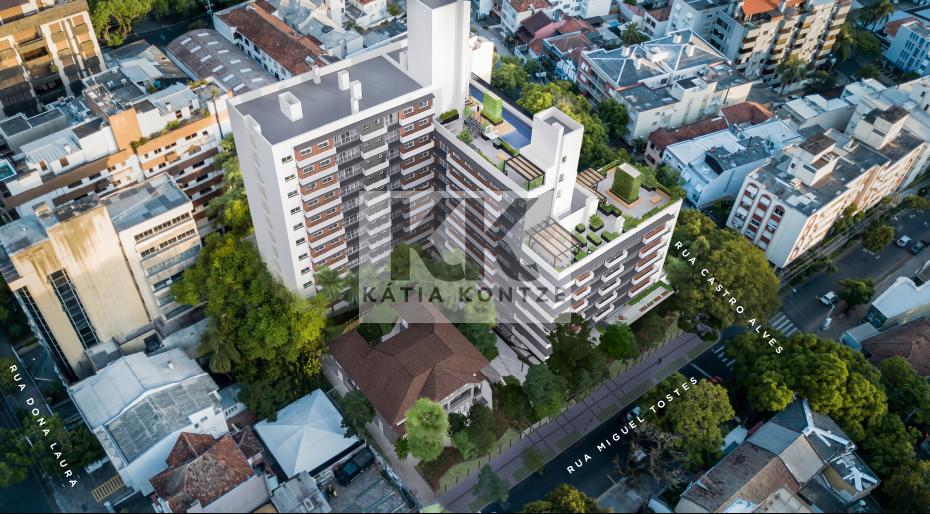 Apartamento Villa Moinhos 1 suíte 55m² Miguel Tostes Porto Alegre - 
