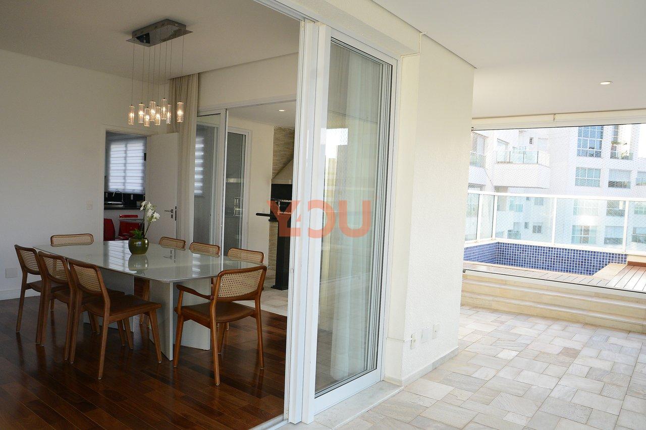 Apartamento de Luxo com 4 Suítes - Tambóré - The Penthouses Avenida Marcos Penteado de Ulhôa Rodrigues Santana de Parnaíba - 