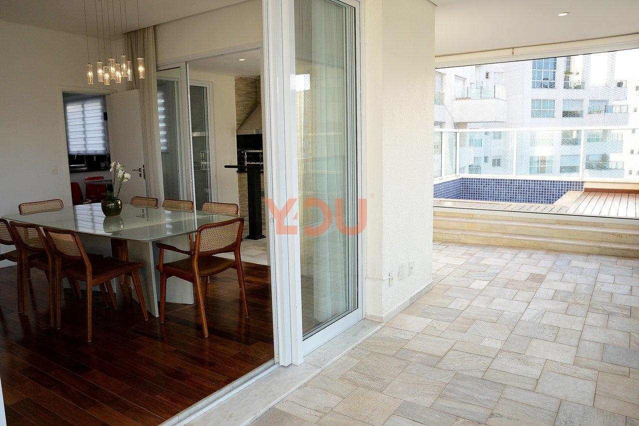 Apartamento de Luxo com 4 Suítes - Tambóré - The Penthouses Avenida Marcos Penteado de Ulhôa Rodrigues Santana de Parnaíba - 
