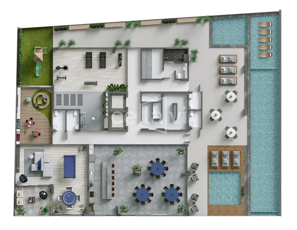 Planta lazer 