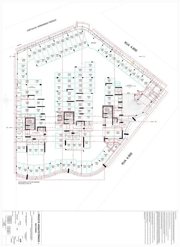 Planta Garagem 4