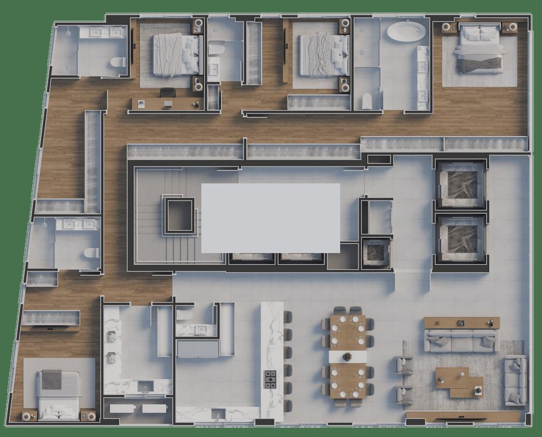 PLanta Penthouse 