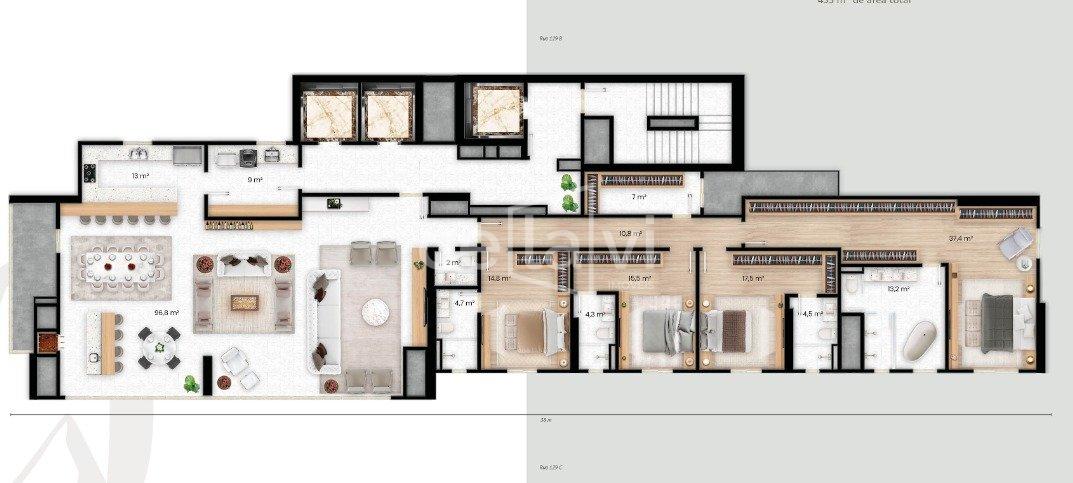 Planta Pnthouse