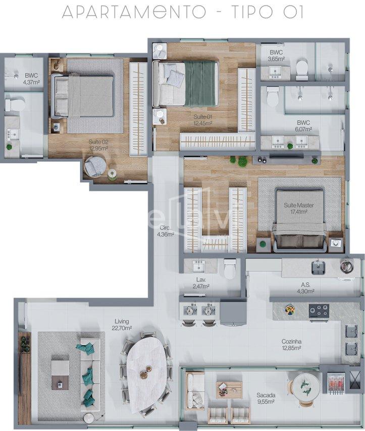 Planta Tipo 1