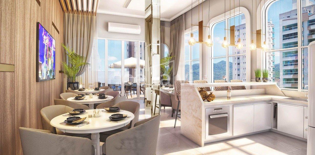 APARTAMENTO FINO ACABAMENTO 2° Avenida, esquina com a rua 236 Itapema - 