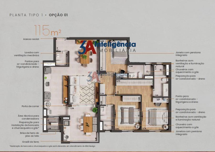 APARTAMENTO ATMO - CAMPOLIM  Sorocaba - 