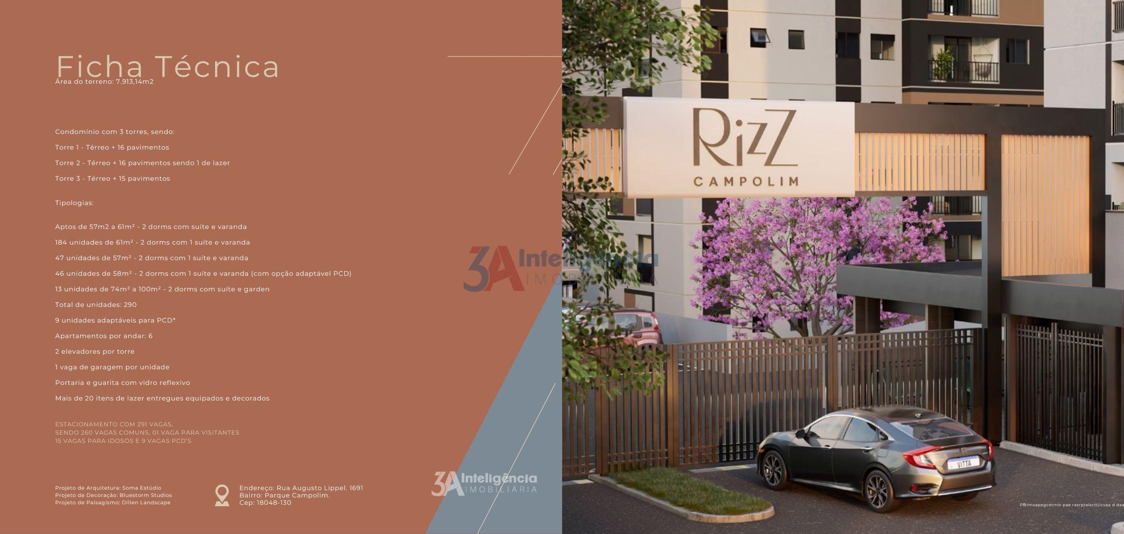APARTAMENTO RIZZ CAMPOLIM -  SOROCABA  Sorocaba - 