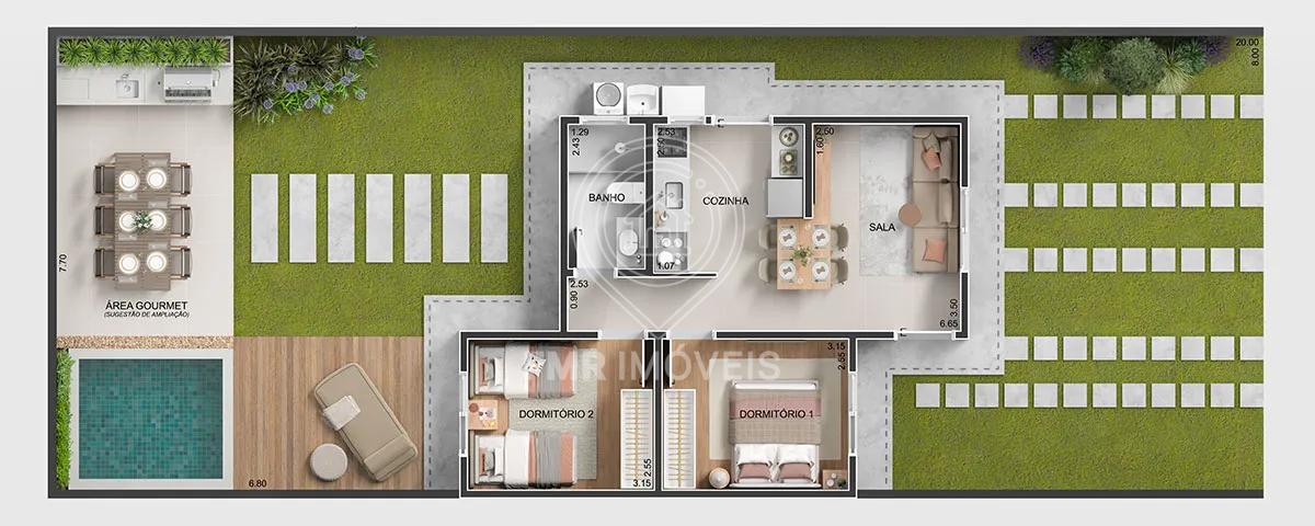 Planta Tipo 1 [ 48,16m ]