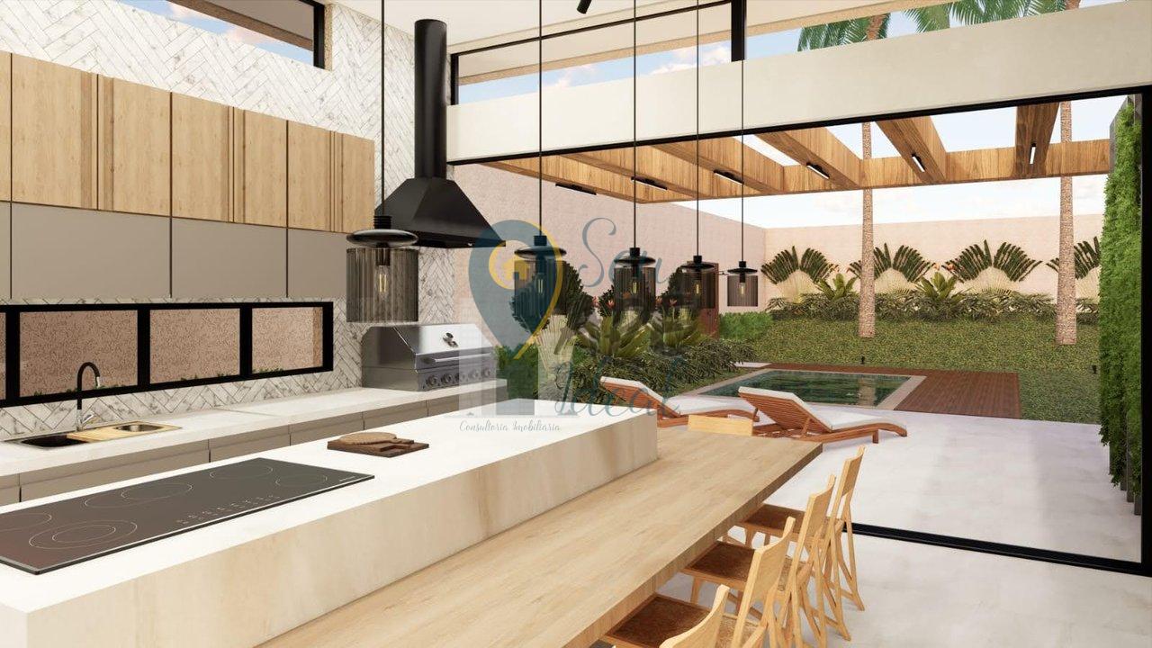 Casa de 220m&sup2; em condom&iacute;nio fechado, 3 su&iacute;tes (em constru&ccedil;&atilde;o) Alameda Lorena  Atibaia - 